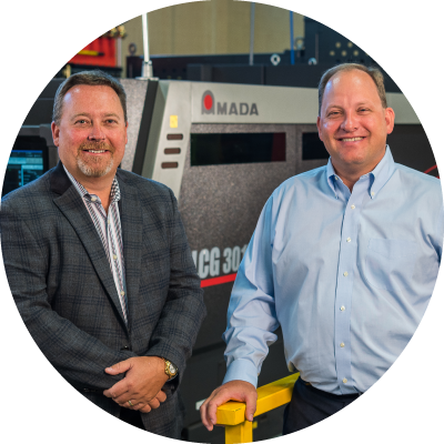 Metalcrafters Owners Andy & Marty